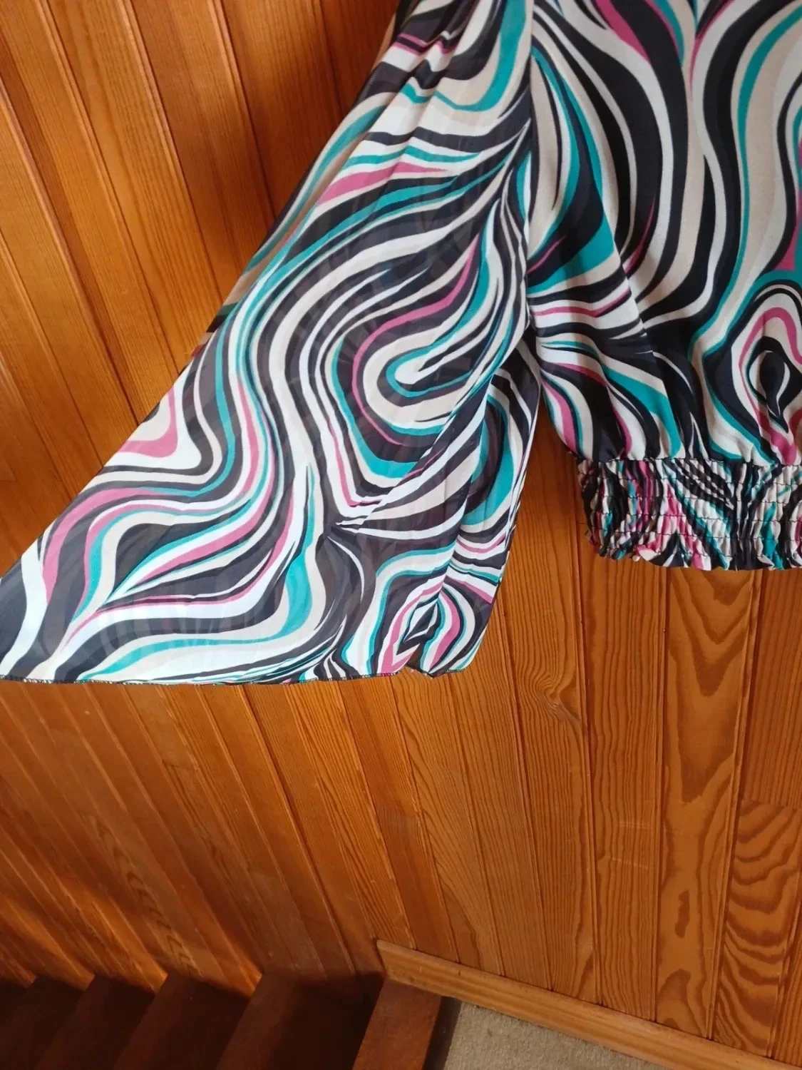Italian style smocked fluid top – photo 11